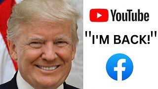 'I'M BACK!': YouTube restores Trump's ability to post videos