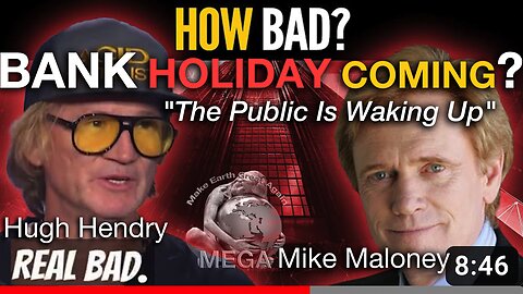 BANK HOLIDAY COMING? "The Public Is Waking Up" | Mike Maloney