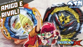 CYCLONE RAGNARUK .Gg.Nv-6 vs DYNAMITE BELIAL .Nx.Vn-2 - Beyblade Burst ベイブレードバースト