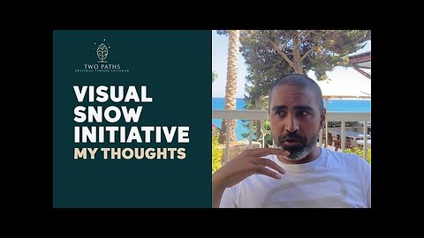 Visual Snow Initiative : My Thoughts