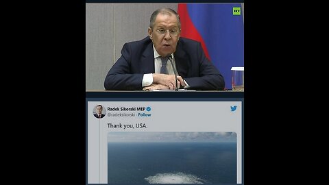 US & Allies Had Panic Attack Over Hersh's Nord Stream Findings - Lavrov to RT