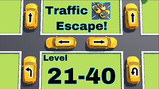 TRAFFIC ESCAPE! 🚗💨 [LEVEL 21-40]