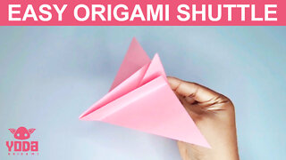 How To Make an Origami Space Shuttle - Easy And Step By Step Tutorial