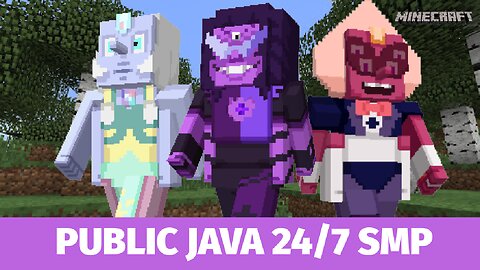 24/7 Public Java Join | Minecraft Live | Java+Bedrock | Day 24 | playing