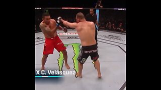 MMA legend Fabricio Werdum submitting Cain Velasquez in Mexico