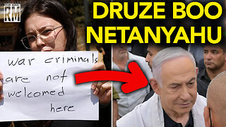 Netanyahu CHASED AWAY and Called a Murderer by Syrian Druze in Majdal Shams