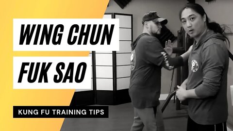 Wing Chun | How to Make a Proper Fuk Sao | Kung Fu Training