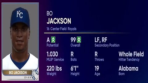 How To Create Bo Jackson MLB 22