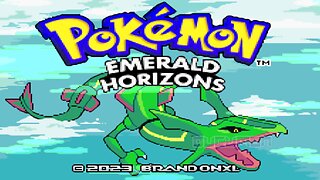 Pokemon Emerald Horizons - GBA Hack ROM with 20 New Features, A Good Game and Not Tricky