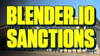 US Treasury Sanctions Blender