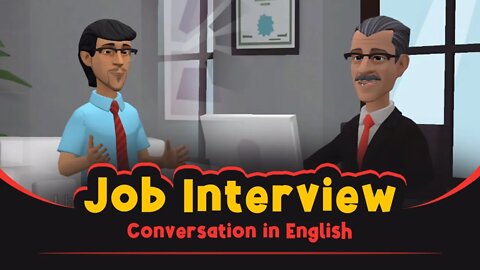 A Job Interview / Job Interview Conversation in English / Practice English Course / job interview