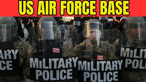 Travis Air Force Base locked down by Protesters