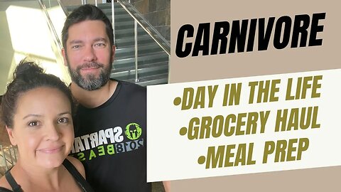 Day in the life | Grocery Haul | Meal Prep #carnivorelifestyle