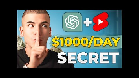 BEST Way to Make Money with ChatGPT & Shorts Without Showing Face!