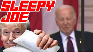 Idiot Joe Biden Falls Asleep During Memorial Day Event