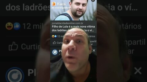 Filho de lula chama polícia após ter celular roubado. por que chamou a polícia, socialista?