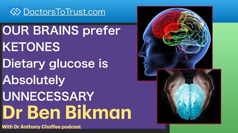 BEN BIKMAN 5 | OUR BRAINS prefer KETONES; Dietary glucose is Absolutely UNNECESSARY