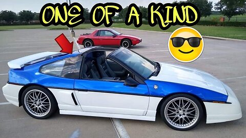 Review a 88 Pontiac Fiero t-top fast back. This One Was Too Clean