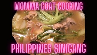 Momma Goat Cooking - Sinigang