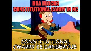 NRA rejects constitutional carry bill in NC