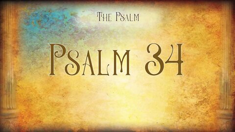 Psalm 34