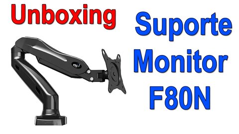 Suporte para monitor ELG F80N (Unboxing)