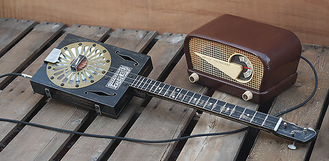 Resonator Blues - Muddy Waters - 3 String Cigar Box Guitar Blues