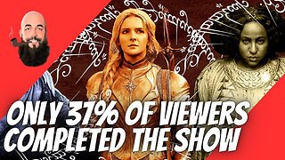 rings of power is a flop / only 37% finished the show