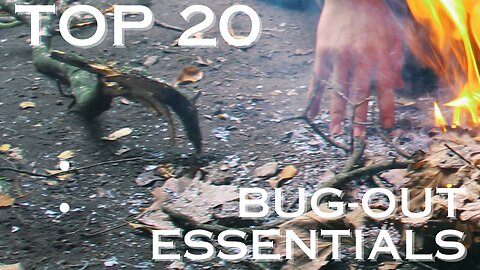 Must-Have Gear: The Top 20 Bug-Out Bag Essentials