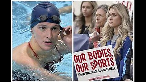Not CIS! Lia Thomas Trans W vs Riley Gaines Biological W in womens sports