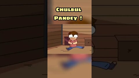 Chulbul Pandey ! | Funny animation short🤣|Credit-@NOT YOUR TYPE #shorts #animation #notyourtype