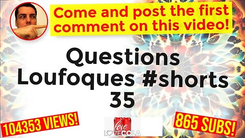 Questions Loufoques #shorts 35