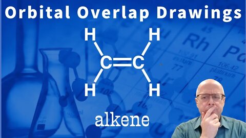 Organic Chemistry Orbital Overlap Problem: Alkene (double bond) sp2 Ethylene