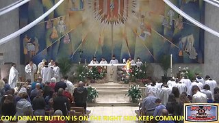 NCTV45 CATHOLIC MASS FROM HOLY SPIRIT PARISH (ST VITUS SITE) 9 AM SUNDAY APRIL 23 2023
