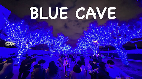 Best Illumination in Tokyo - Shibuya Blue Cave (青の洞窟SHIBUYAイルミネーション)