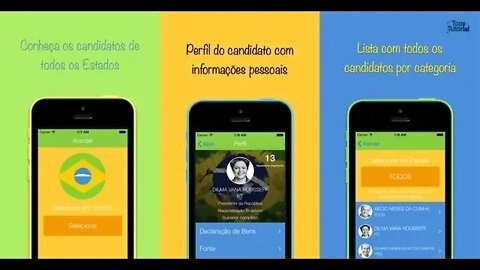 App com Informações de Todos os Candidatos a Presidência