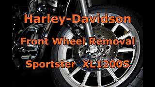 Harley Davidson Sportster Front Wheel