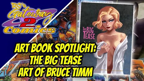 Art Book Spotlight: The Big Tease - Art of Bruce Timm