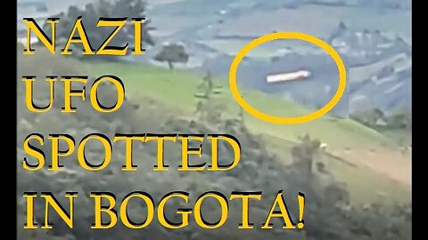 NAZI CIGAR UFO FILMED IN BOGOTA