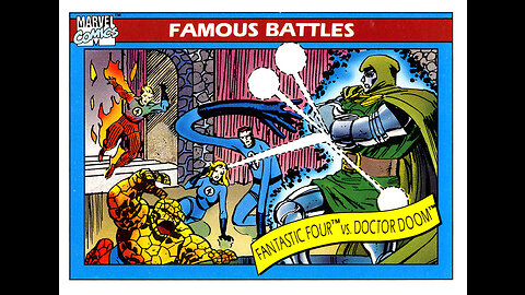 Marvel Famous Battle: Fantastic Four vs Dr. Doom!