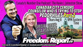 Lisa Robinson Talks About The Corruption of Government In Canada - The Kevin J. Johnston Show