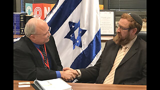 Shai Hermesh, Chairman, the World Jewish Congress, 1/23/2017 and MK (Rabbi) Yehuda Glick, 1/24/2017