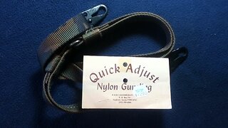 Quick Adjust Nylon Gunsling AA&E LEATHERCRAFT (modded w/ HK style hooks). Circa mid-1990S. #sling