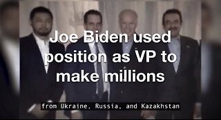 Joe Biden used his position as VP to make millions