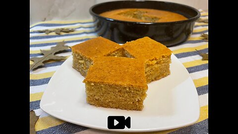 Vegan Orange Cake With Whole Orange / Νηστίσιμο Κέικ Πορτοκάλι Με Ολόκληρο