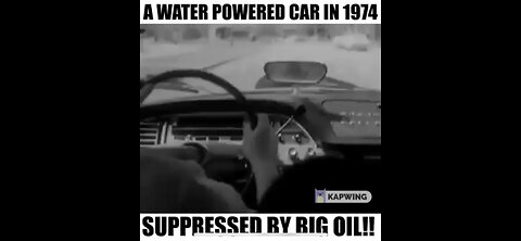 WATER POWERED CAR FROM 1974 !!