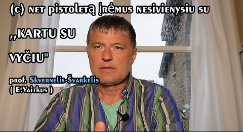 Prof. Skvernelis-Švarkelis keičia skvernelius ir švarkelius