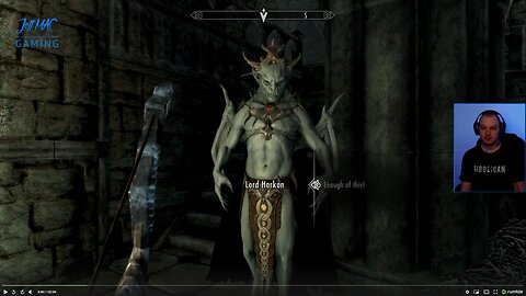 Dragonborn, huh? Was it your ma or your pa that was the dragon? - Skyrim