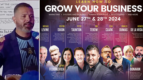 Business Conference | My Crazy Life- The Moments That Brought a Gangster to Grace + Join Tim Tebow At Clay Clark’s December 5th & 6th 2-Day Business Growth Workshop