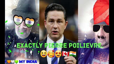 Pierre Poilievre Raises The Issues Of Hindu Plight. 😀🥰😍🇨🇦🇮🇳